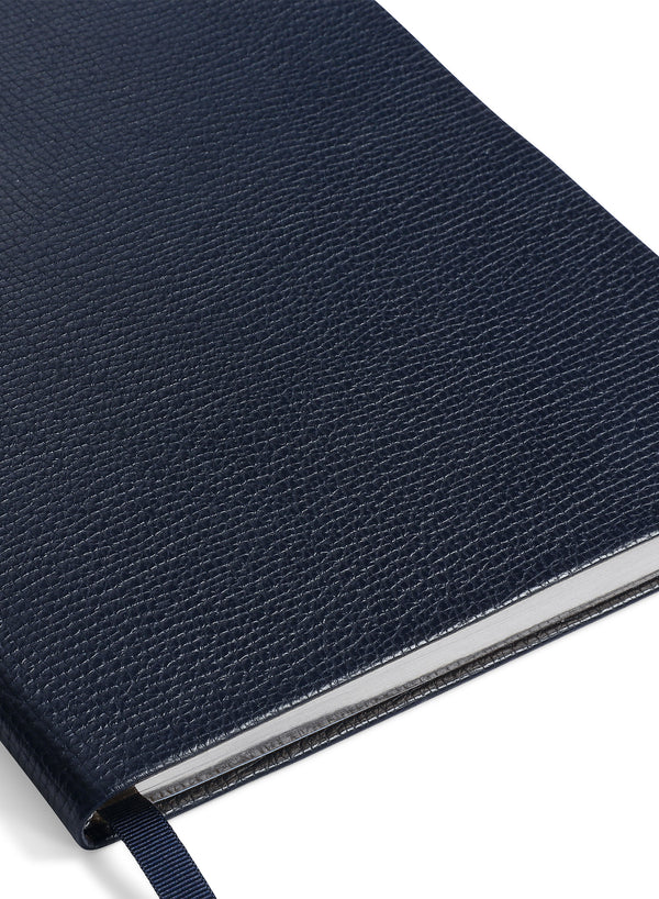 SMYTHSON - Portobello Notebook, Navy - Detail