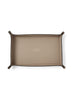 SMYTHSON - Panama Leather Rectangular Trinket Tray - Sandstone - Top