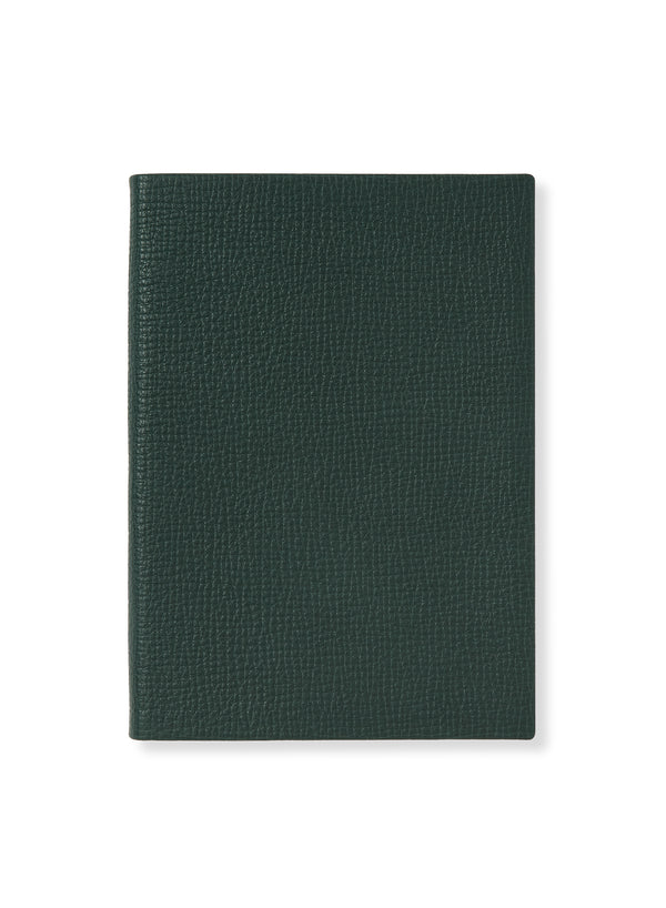 SMYTHSON - Soho Notebook, Bottle Green - Front