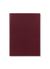 SMYTHSON - Soho Notebook, Dark Cherry - Front