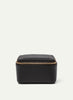 SMYTHSON - Trinket Case - Crossgrain Leather - Medium - Black - Front