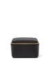 SMYTHSON - Panama Medium Trinket Case, Black - Front