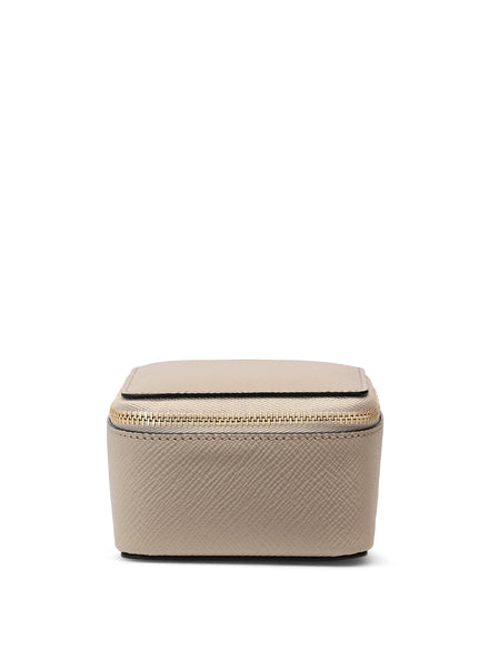 SMYTHSON - Panama Medium Trinket Case, Sandstone - Front