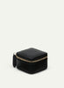 SMYTHSON - Trinket Case - Crossgrain Leather - Small - Black - Side
