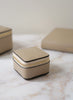 SMYTHSON - Trinket Case - Crossgrain Leather - Small - Sandstone - Lifestyle 