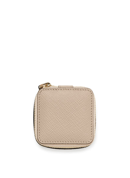 SMYTHSON - Panama Square Trinket Case, Sandstone - Top
