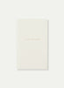SMYTHSON - Tying The Knot Notebook - Panama Leather - White - Front