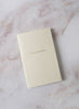 SMYTHSON - Tying The Knot Notebook - Panama Leather - White - Lifestyle 