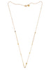 Ancient Worlds Chain Gold Necklace - Flat
