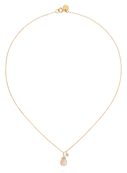 Opal Fountain Necklace - 1
