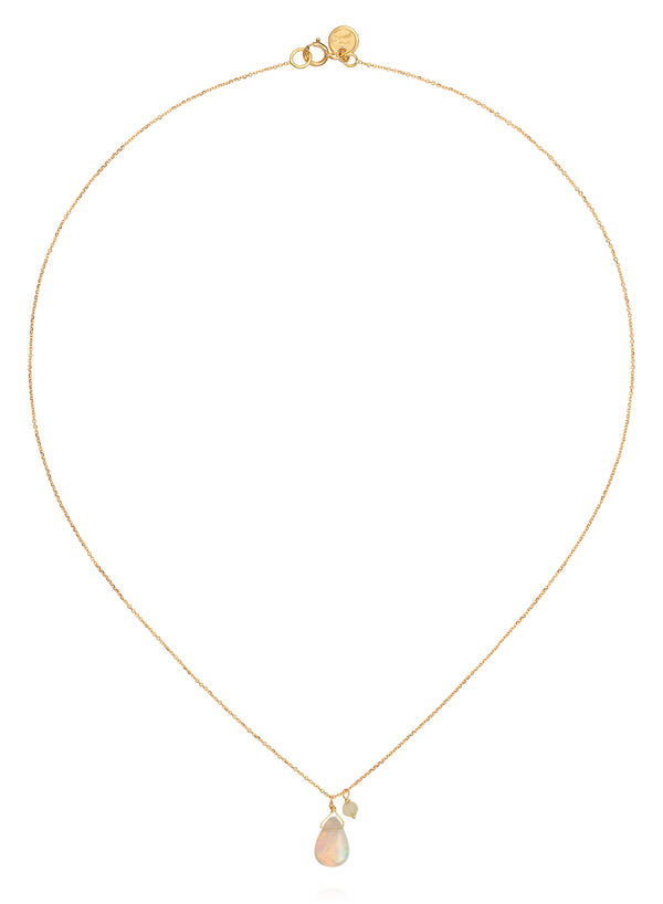 Opal Fountain Necklace - 1