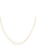 Sycamore Long Gold Necklace - Detail