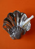 Vintage Handmade Silver-Plated Oyster Salt Cellar - Thomas Goode - Lifestyle
