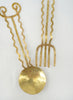 Sebastião Lobo - Handcrafted Solid Brass Salad Servers III - Detail 2