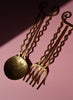 Sebastião Lobo - Handcrafted Solid Brass Salad Servers III - Lifestyle