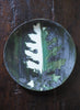 SASKIA SPENDER Set of Five Green Leaf Plates - 2