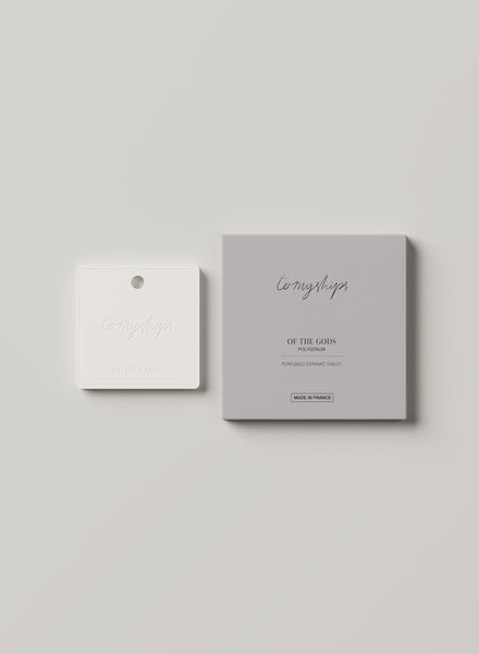 TO MY SHIPS Of The Gods Polygonum Perfumed Ceramic Tablet - Tablet and Box