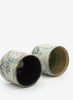 TROY TOWN -  Set of Two Tea Cups (Yunomi) with Hakeme Glaze - Detail 2