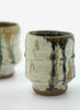 TROY TOWN - Set of Two Tea Cups (Yunomi) with Nuka Glaze - Detail 1
