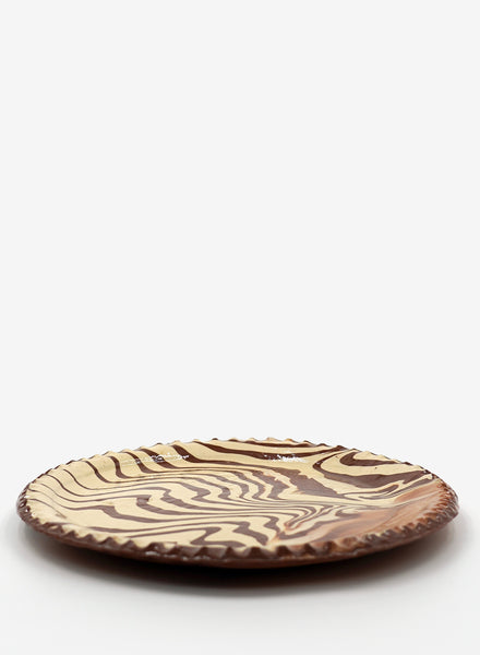 TROY TOWN - Slipware Plate - Lead Image