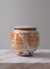 Paddled Tea Jar with Shino Glaze - 1