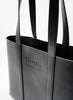URSULA X JANECARR Leather Tote - Black - Detail