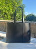 URSULA X JANECARR Leather Tote - Black - Lifestyle 1