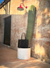 URSULA - URSULA X JANECARR Leather Tote - Black - Lifestyle 2