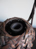 VINTAGE JAPANESE HANDWOVEN BAMBOO BASKET III - Detail 
