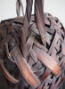 VINTAGE JAPANESE HANDWOVEN BAMBOO BASKET III - Detail 