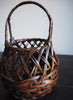 VINTAGE JAPANESE HANDWOVEN BAMBOO BASKET IV - Detail 