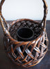 VINTAGE JAPANESE HANDWOVEN BAMBOO BASKET IV - Detail 