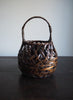 VINTAGE JAPANESE HANDWOVEN BAMBOO BASKET IV - Side 