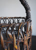VINTAGE JAPANESE HANDWOVEN BAMBOO BASKET VI - Detail 