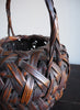 VINTAGE JAPANESE HANDWOVEN BAMBOO BASKET VII - Detail 
