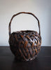 VINTAGE JAPANESE HANDWOVEN BAMBOO BASKET VII - Lead Image