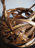VINTAGE JAPANESE HANDWOVEN BAMBOO BASKET VIII - Detail 