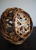 VINTAGE JAPANESE HANDWOVEN BAMBOO BASKET VIII - Detail 