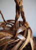 VINTAGE JAPANESE HANDWOVEN BAMBOO BASKET VIII - Detail 