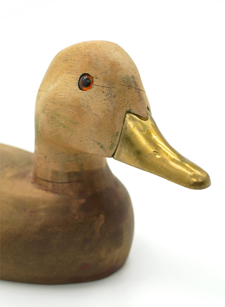 Vintage Mallard Duck Decoy 1 - Detail