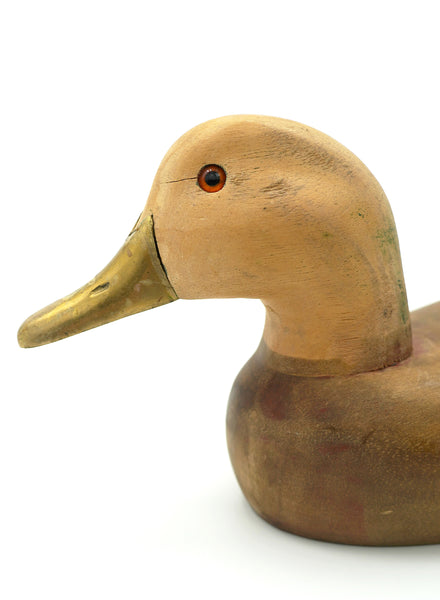 Vintage Mallard Duck Decoy 2 - Detail