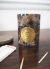 VENETICO MARINA - MILAZZO CANDLE IN CHESTNUT MARBLE - 4