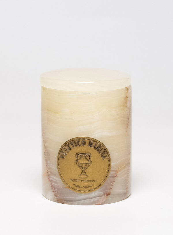 COMO CANDLE IN GREEN ONYX - VENETICO MARINA - 1