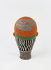 WEST AFRICAN GLASS BEADED HEAD - back