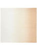 JANE CARR The Wave Carré in Ecru, neutral hand painted cashmere dégradé square - flat