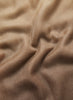 JANE CARR The Wave Carré in Mouse, pink and neutral hand painted cashmere dégradé square – detail