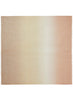 JANE CARR The Wave Carré in Mouse, pink and neutral hand painted cashmere dégradé square - flat